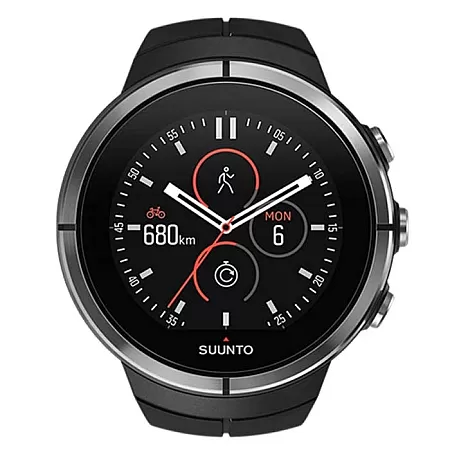 ΡΟΛΟΙ SUUNTO SS022658000 SUUNTO Spartan Ultra HR Black Rubber Strap