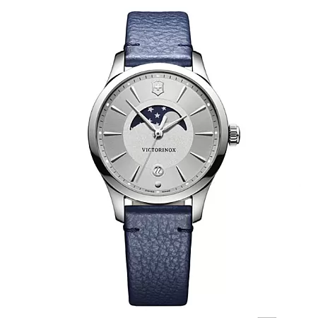 ΡΟΛΟΙ VICTORINOX  241832 VICTORINOX Alliance Blue Leather Strap