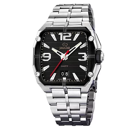 Ρολόι JAGUAR  J638/2 JAGUAR Silver Stainless Steel Bracelet