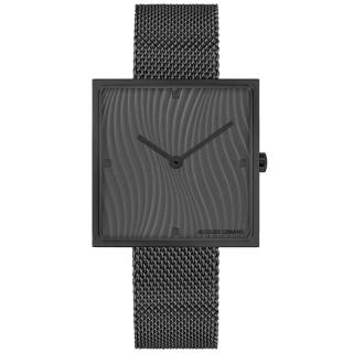 Ρολόι Jacques LEMANS 1-2094E Jacques LEMANS Design Black Stainless Steel Bracelet