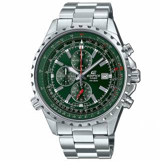 ΡΟΛΟΙ  CASIO EF-527D-3AVUEF CASIO Edifice Chronograph Silver Stainless Steel Bracelet