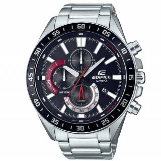 ΡΟΛΟΙ  CASIO  EFV-620D-1A4VUEF CASIO Edifice Chronograph Silver Stainless Steel Bracelet