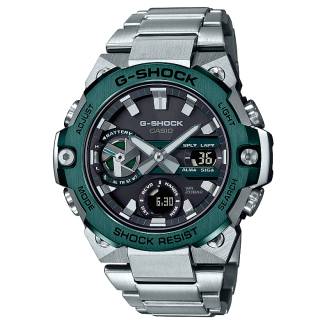 ΡΟΛΟΙ  CASIO GST-B400CD-1A3ER CASIO G-SHOCK Solar Smartwatch Silver Stainless Steel Bracelet