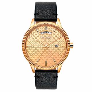 ΡΟΛΟΙ BREEZE 111021.4 BREEZE Jackie Wow Crystals Black Leather Strap