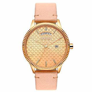 ΡΟΛΟΙ BREEZE 111021.8 BREEZE Jackie Wow Crystals Pink Leather Strap