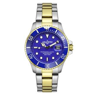 ΡΟΛΟΙ AQUADIVER 14584184 AQUADIVER Water Master Two Tone Stainless Steel Bracelet