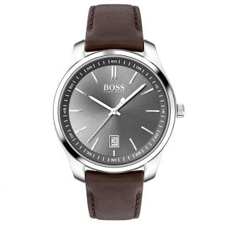 ΡΟΛΟΙ HUGO BOSS 1513726 BOSS Circuit Brown Leather Strap