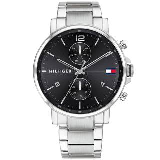 ΡΟΛΟΙ TOMMY HILFIGER 1710413 Τοmmy HILFIGER  Daniel Silver Stainless Steel Bracelet