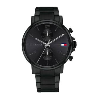 ΡΟΛΟΙ TOMMY HILFIGER 1710414 Τοmmy HILFIGER Daniel Black Stainless Steel Bracelet