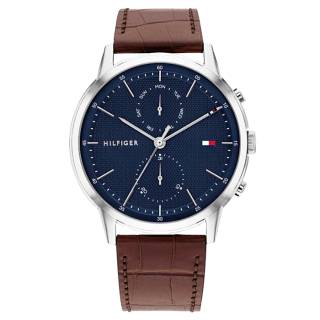 ΡΟΛΟΙ TOMMY HILFIGER 1710436 Tommy HILFIGER Dressed Brown Leather Strap