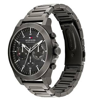 ΡΟΛΟΙ TOMMY HILFIGER 1710519 TOMMY HILFIGER Casual Black Stainless Steel Bracelet