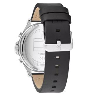 ΡΟΛΟΙ TOMMY HILFIGER 1710523 TOMMY HILFIGER Lance Black Leather Strap