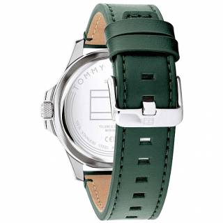 ΡΟΛΟΙ TOMMY HILFIGER 1710531 TOMMY HILFIGER Ryan Le Green Leather Strap