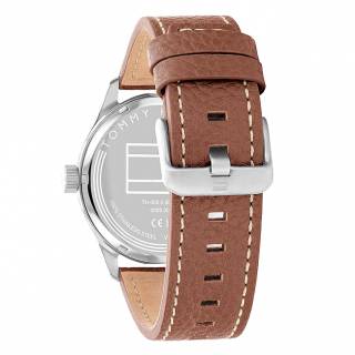 ΡΟΛΟΙ TOMMY HILFIGER 1710559 TOMMY HILFIGER Casual Brown Leather Strap