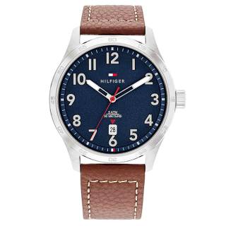 ΡΟΛΟΙ TOMMY HILFIGER 1710559 TOMMY HILFIGER Casual Brown Leather Strap