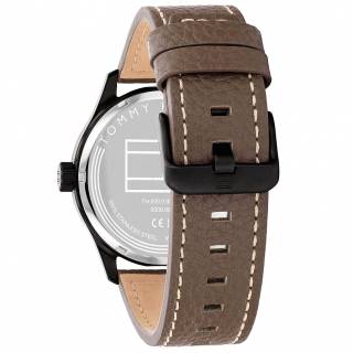 ΡΟΛΟΙ TOMMY HILFIGER 1710560 Tommy HILFIGER Forrest Brown Leather Strap