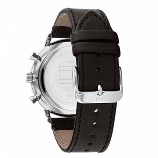 ΡΟΛΟΙ TOMMY HILFIGER 1710565 TOMMY HILFIGER Dressed Black Leather Strap