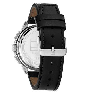 ΡΟΛΟΙ TOMMY HILFIGER 1710619 TOMMY HILFIGER Casual Black Leather Strap