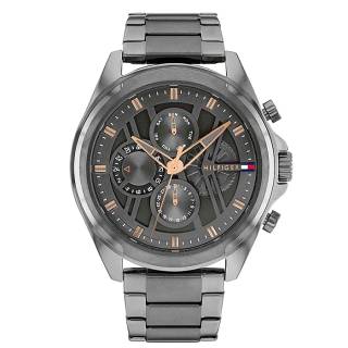 ΡΟΛΟΙ TOMMY HILFIGER 1710657 TOMMY HILFIGER Jax Grey Stainless Steel Bracelet