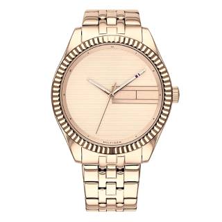 ΡΟΛΟΙ TOMMY HILFIGER  1782082 Τοmmy HILFIGER Casual Rose Gold Stainless Steel Bracelet