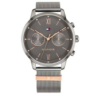 ΡΟΛΟΙ TOMMY HILFIGER 1782304 Tommy HILFIGER Casual Crystals Grey Metallic Bracelet