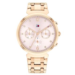 ΡΟΛΟΙ TOMMY HILFIGER 1782345  Tommy HILFIGER Sport Crystals Rose Gold Stainless Steel Bracelet