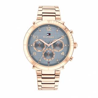 ΡΟΛΟΙ TOMMY HILFIGER 1782489 Tommy HILFIGER Sport Crystals Rose Gold Stainless Steel Bracelet