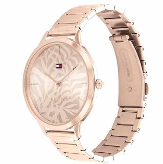 ΡΟΛΟΙ TOMMY HILFIGER 1782497  Tommy HILFIGER Samantha  Rose Gold Stainless Steel Bracelet