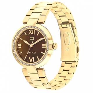 ΡΟΛΟΙ TOMMY HILFIGER 1782631 TOMMY HILFIGER Dressed Crystals Gold Stainless Steel Bracelet