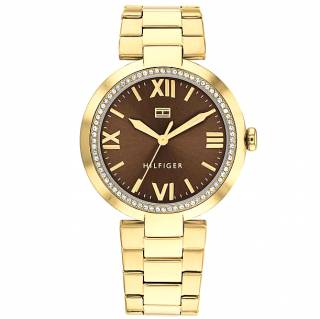 ΡΟΛΟΙ TOMMY HILFIGER 1782631 TOMMY HILFIGER Dressed Crystals Gold Stainless Steel Bracelet