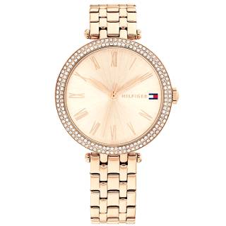 ΡΟΛΟΙ TOMMY HILFIGER 1782721 TOMMY HILFIGER Natalie  Crystals Rose Gold Stainless Steel Bracelet