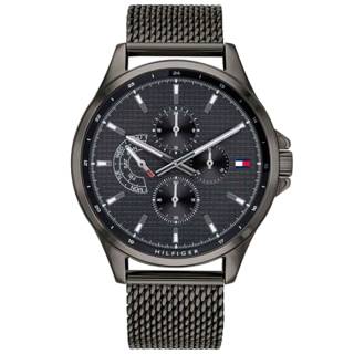 ΡΟΛΟΙ TOMMY HILFIGER 1791613 Tommy HILFIGER Shawn Black Stainless Steel Bracelet