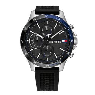 ΡΟΛΟΙ TOMMY HILFIGER 1791724 Τοmmy HILFIGER Sport Black Silicone Strap