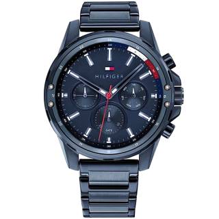 ΡΟΛΟΙ TOMMY HILFIGER 1791789 Tommy HILFIGER  Mason Blue Stainless Steel Bracelet