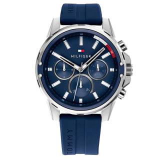 ΡΟΛΟΙ TOMMY HILFIGER 1791791 Tommy HILFIGER Sport Blue Silicone Strap