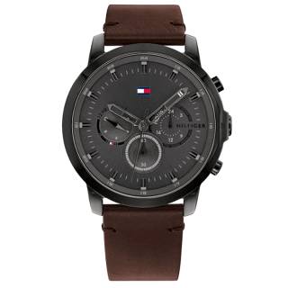 ΡΟΛΟΙ TOMMY HILFIGER 1791799 Tommy HILFIGER Casual Brown Leather Strap