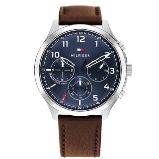 ΡΟΛΟΙ TOMMY HILFIGER 1791855 Tommy HILFIGER Casual Brown Leather Strap