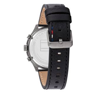 ΡΟΛΟΙ TOMMY HILFIGER 1791856 Tommy HILFIGER Casual Black Leather Strap