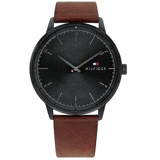 ΡΟΛΟΙ TOMMY HILFIGER  1791876 Tommy Hilfiger Hendrix Brown Leather Strap