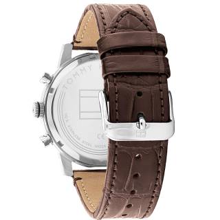 ΡΟΛΟΙ TOMMY HILFIGER 1791884 Tommy HILFIGER Sullivan Brown Leather Strap