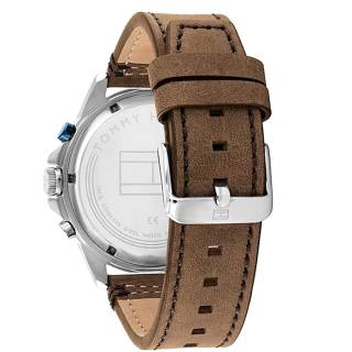 ΡΟΛΟΙ TOMMY HILFIGER 1791895 Tommy Hilfiger Harley Brown Leather Strap