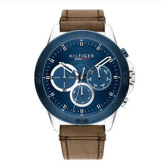 ΡΟΛΟΙ TOMMY HILFIGER 1791895 Tommy Hilfiger Harley Brown Leather Strap