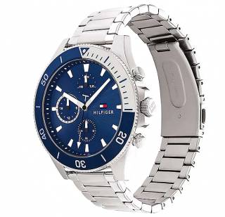 ΡΟΛΟΙ TOMMY HILFIGER 11791917 Tommy HILFIGER Gents Silver Stainless Steel Bracelet