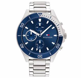 ΡΟΛΟΙ TOMMY HILFIGER 11791917 Tommy HILFIGER Gents Silver Stainless Steel Bracelet