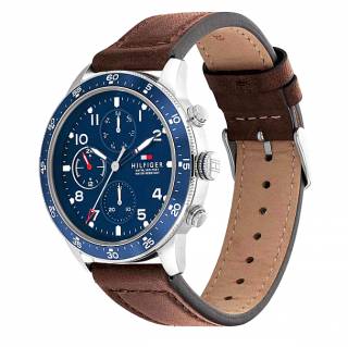 ΡΟΛΟΙ TOMMY HILFIGER 1791946 Tommy HILFIGER Casual Brown Leather Strap