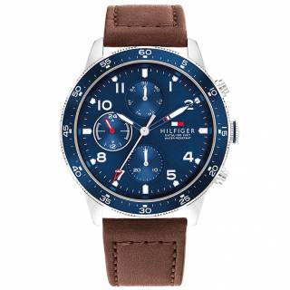 ΡΟΛΟΙ TOMMY HILFIGER 1791946 Tommy HILFIGER Casual Brown Leather Strap