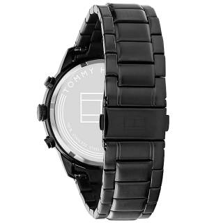 ΡΟΛΟΙ TOMMY HILFIGER 1791951 Tommy HILFIGER Jimmy Black Stainless Steel Bracelet