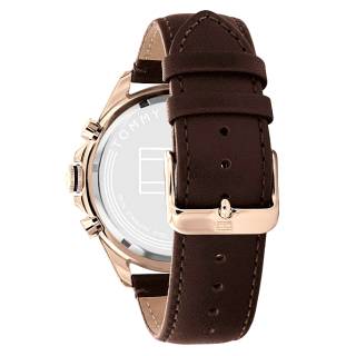 ΡΟΛΟΙ TOMMY HILFIGER 1791966 Tommy HILFIGER Sport Brown Leather Strap