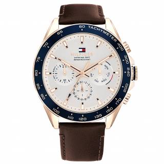 ΡΟΛΟΙ TOMMY HILFIGER 1791966 Tommy HILFIGER Sport Brown Leather Strap