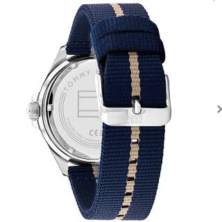 ΡΟΛΟΙ TOMMY HILFIGER 1792011 Tommy HILFIGER Logan Two Tone Fabric Strap